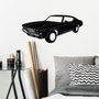 Wallity Chevrolet Chevelle SS 1969 Malibu Escultura de pared de metal